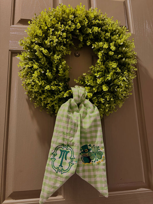 Wreath Sash