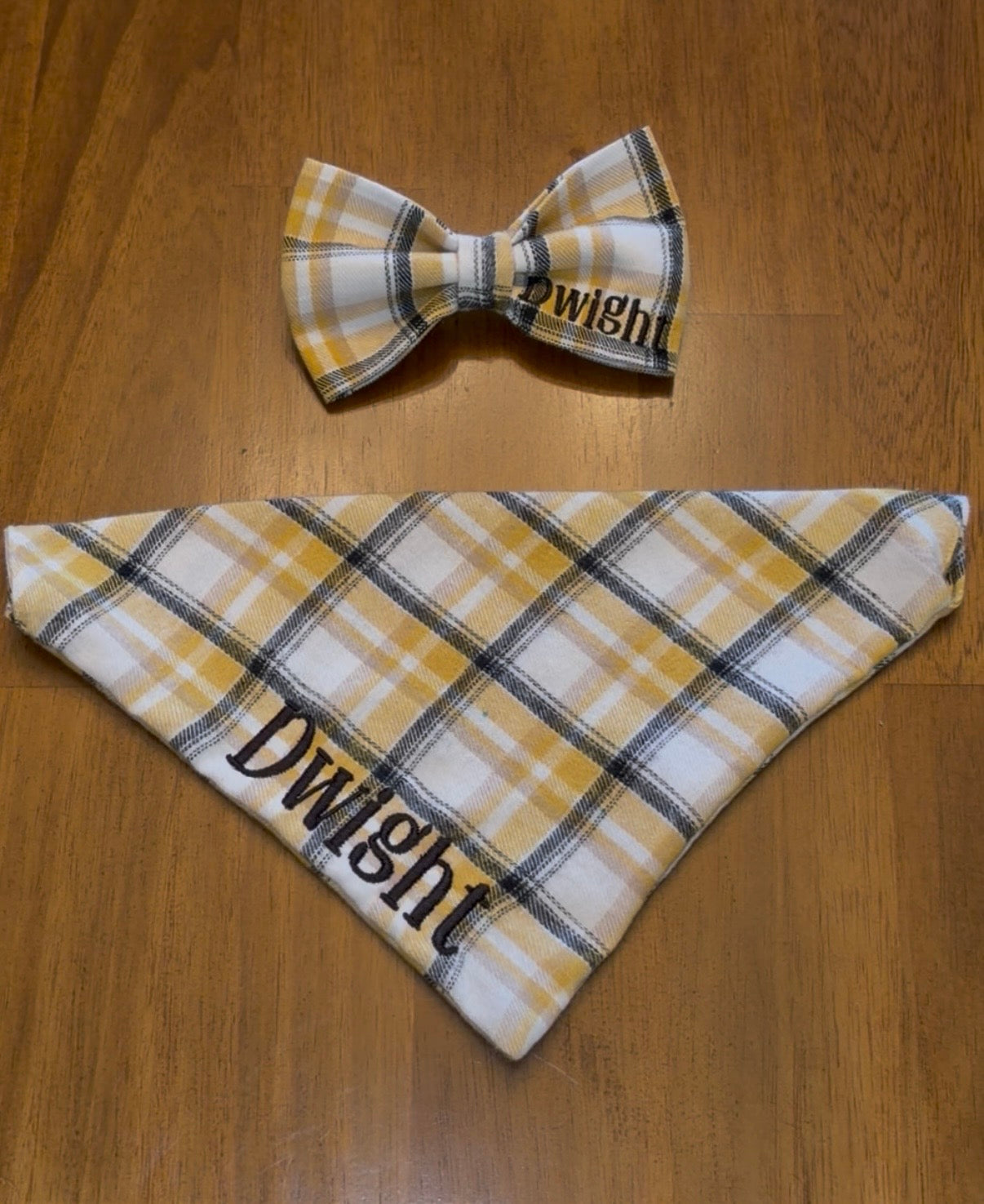 Dog Bandana and Bow Tie Set